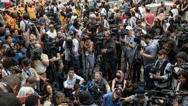 Palestinian Students Covering University Protests Are Underpaid and Undervalued